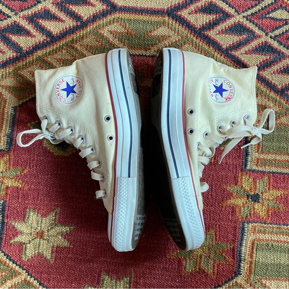 Converse High Top All Star Chucks Pale/Muted Yellow - W9/M7/EU 40 - Picture 9 of 9